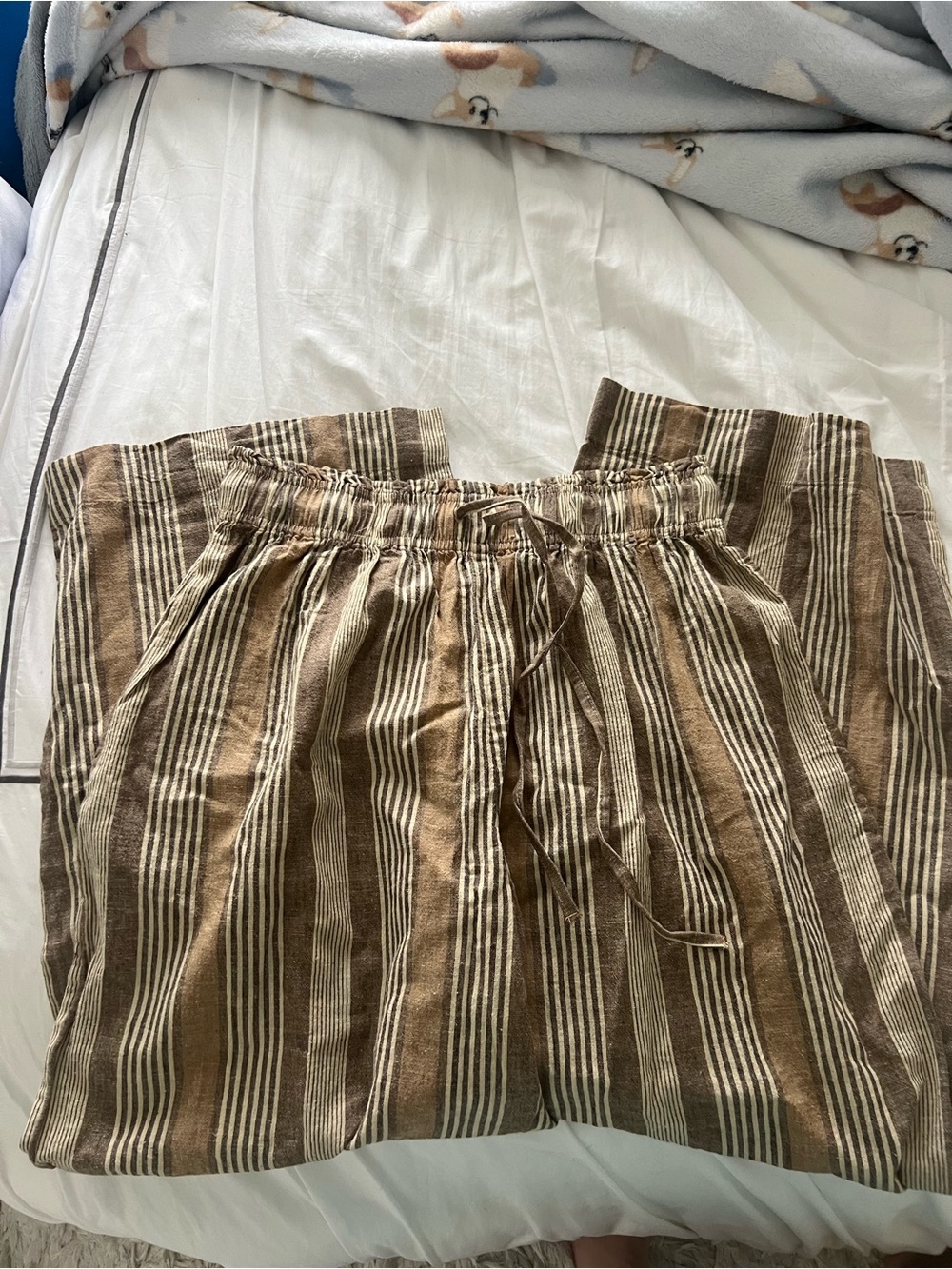 Free People Brown Striped Two Piece Set - Picture 3 of 9